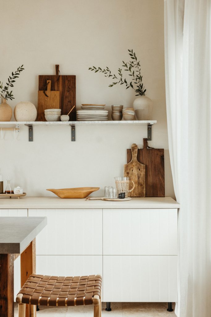 Camille Styles aesthetic kitchen.